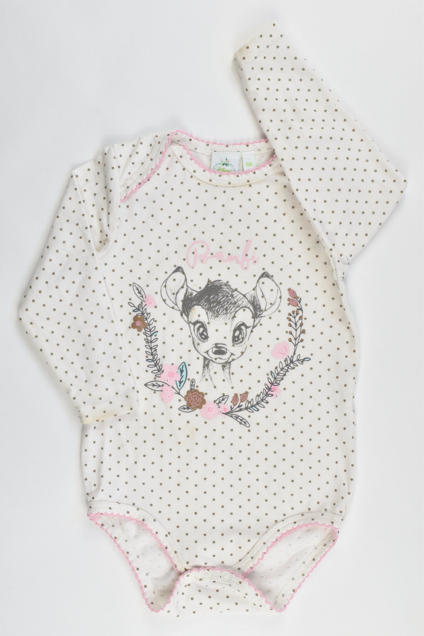 Disney Baby Size 18 months (1) Bambi Bodysuit