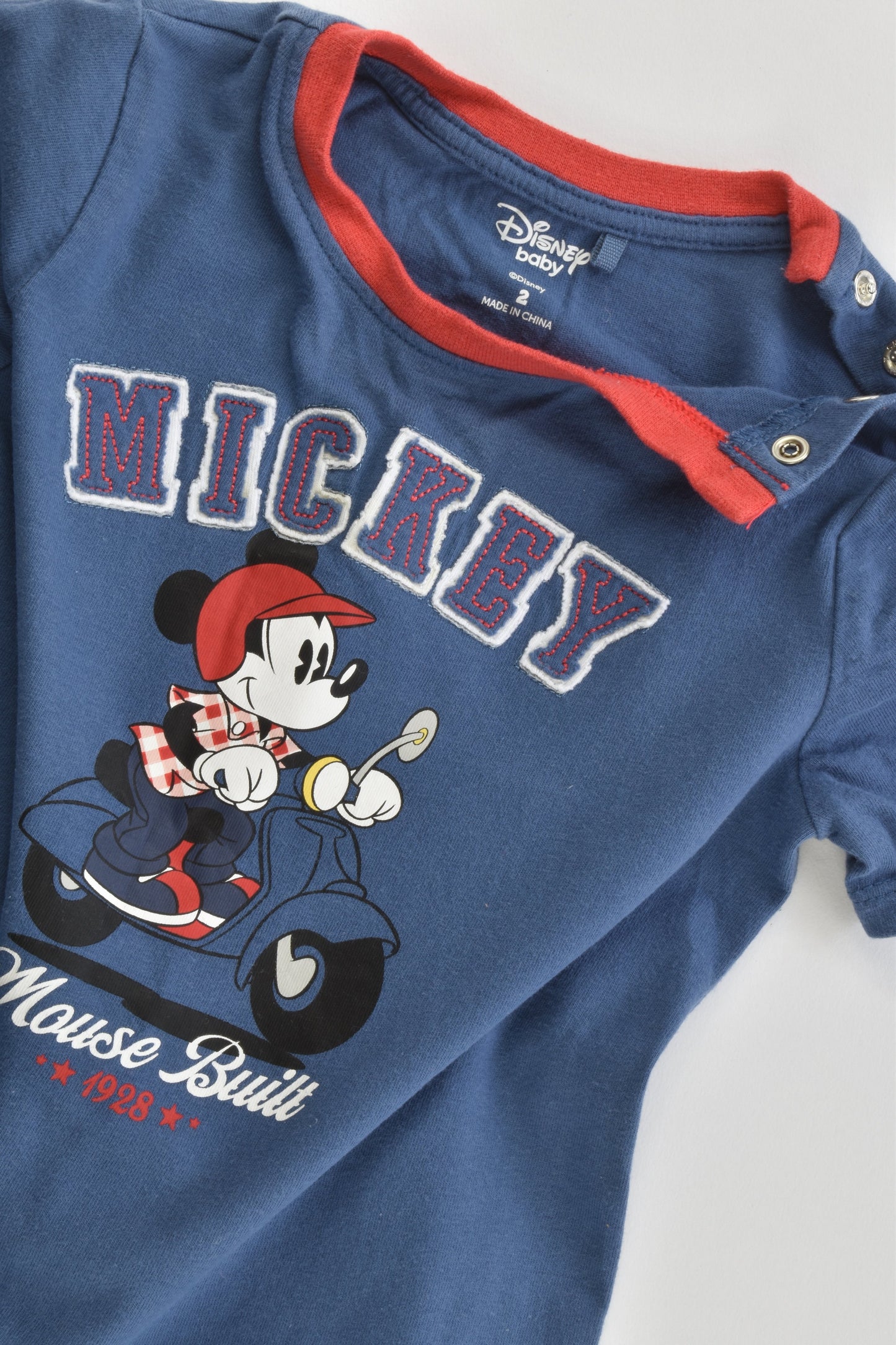 Disney Baby (Target) Size 2 (18-24 months) Mickey Mouse T-Shirt