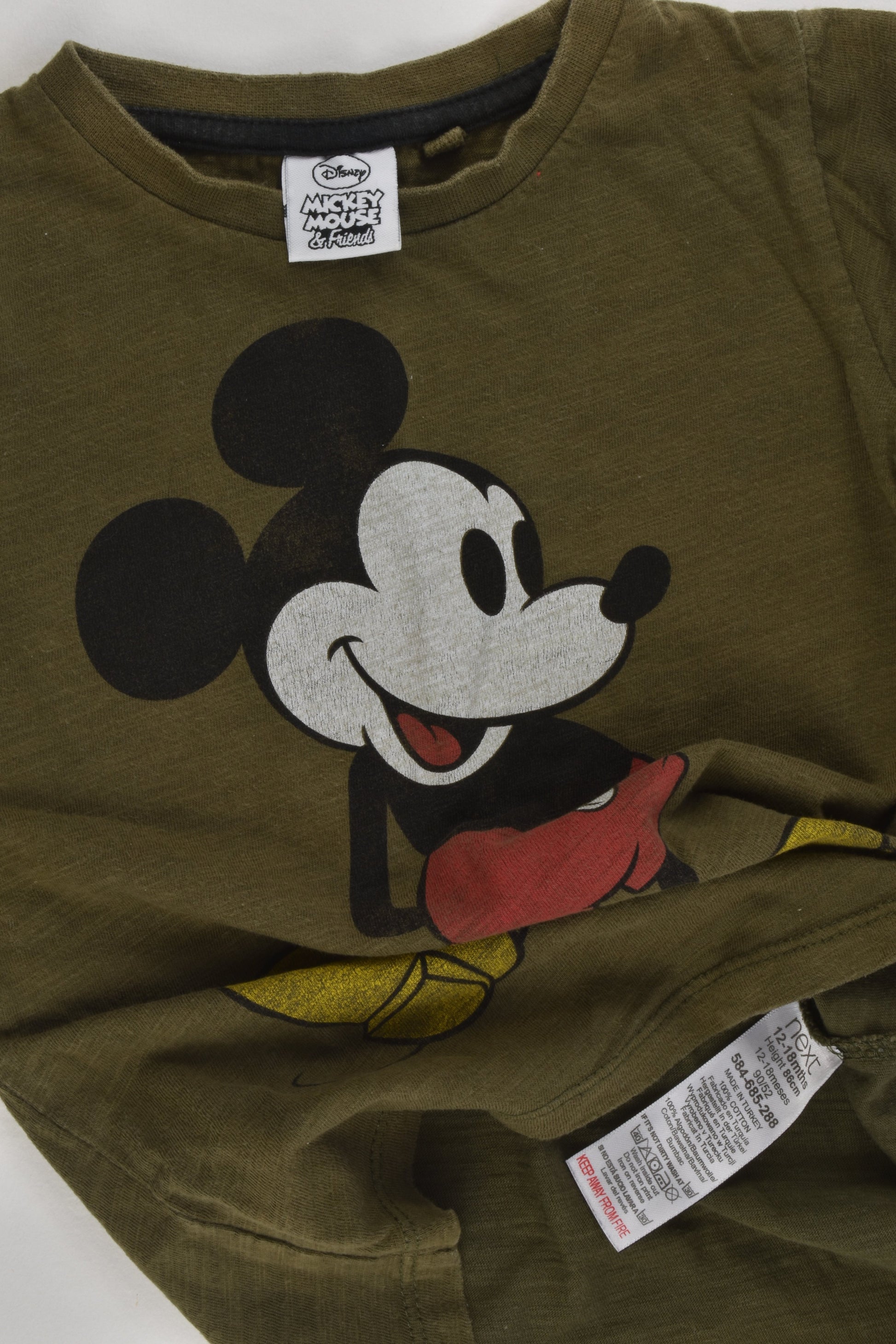 Disney by Next Size 1 (86 cm) Mickey Mouse Top
