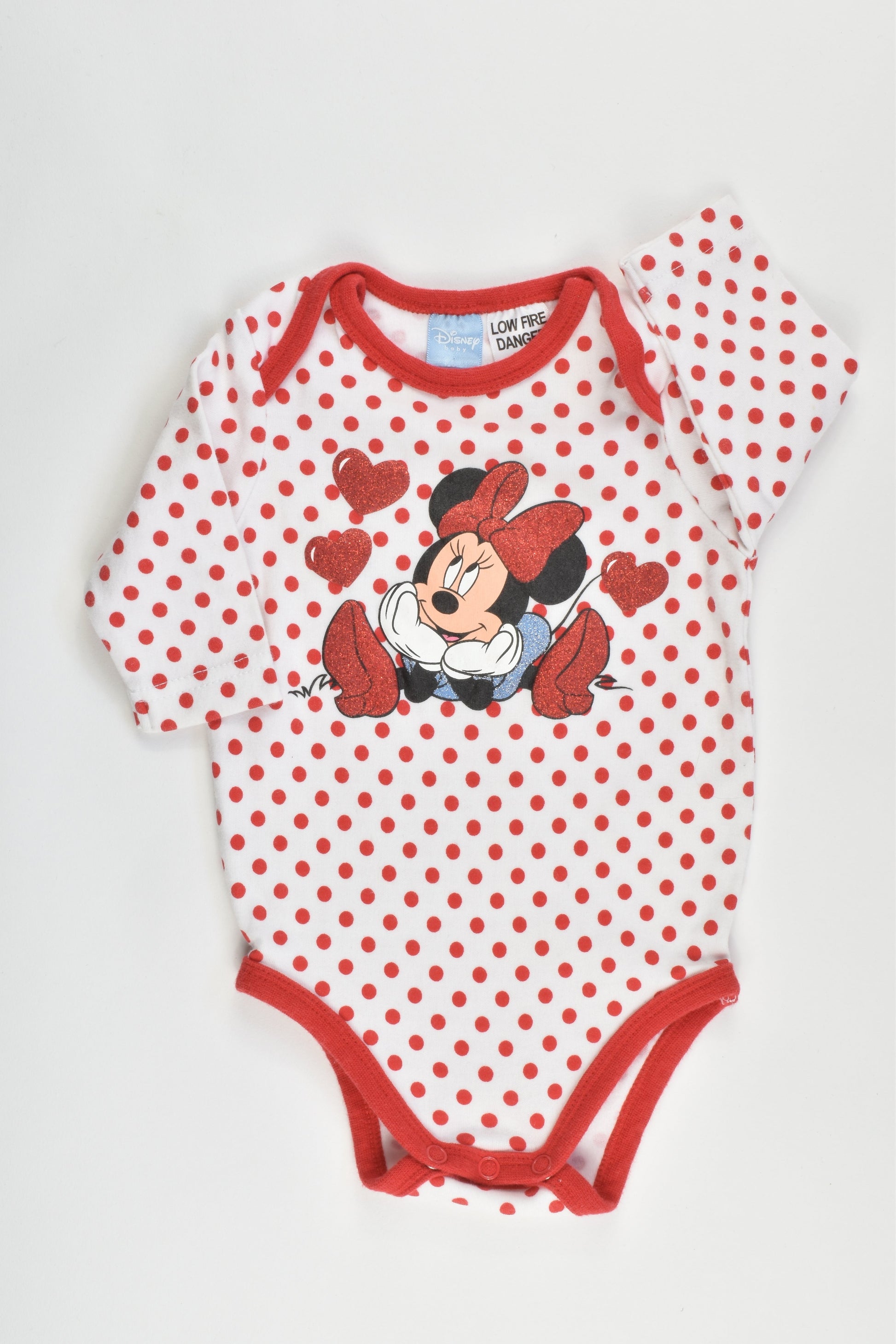 Disney Minnie Mouse size 000 Bodysuit