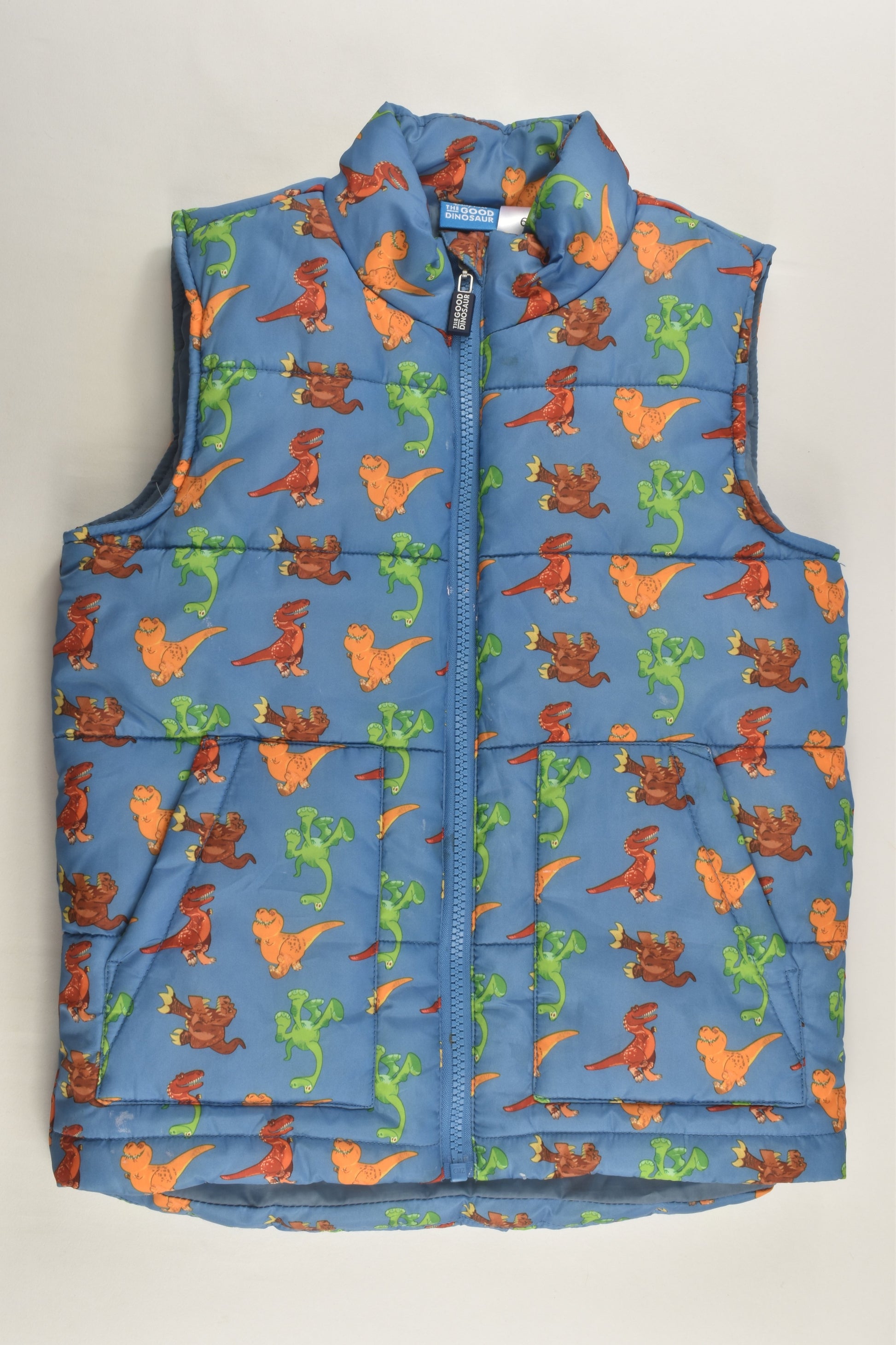 Disney Pixar Size 6 The Good Dinosaur Puffer Vest