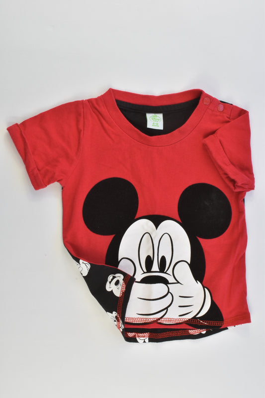 Disney Size 0 (6-12 months) Mickey Mouse T-shirt