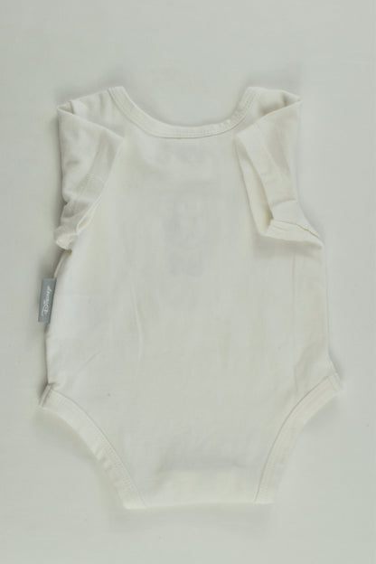 Disney Size 0000 Winnie The Pooh 'Tummy Full Of Hunny' Bodysuit