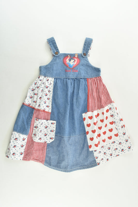Disney Size 2-3 Snow White Patchwork Dress
