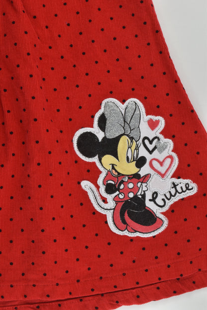 Disney Size 3 Minnie Mouse Stretchy Cord Dress