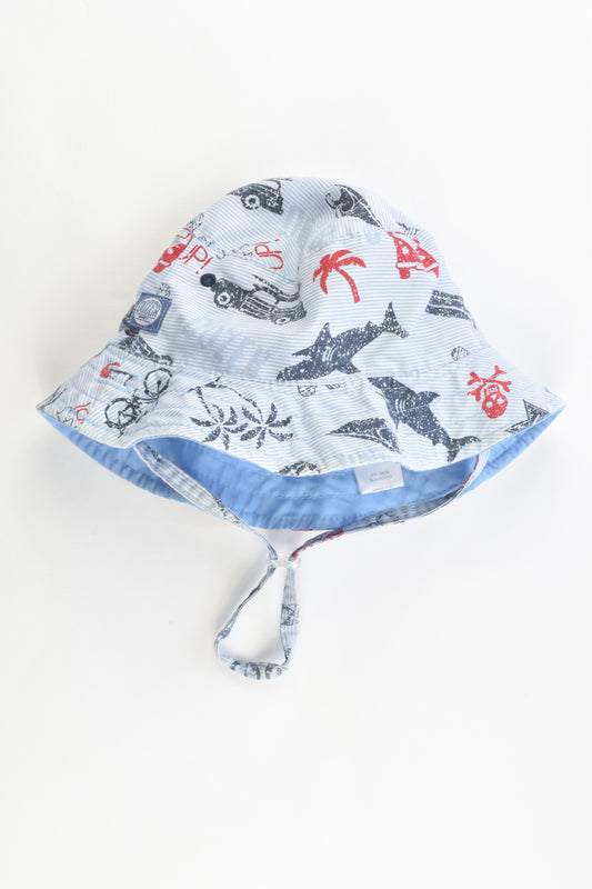 Dozer Size 12-24 months (48 cm) Reversible Bucket Hat