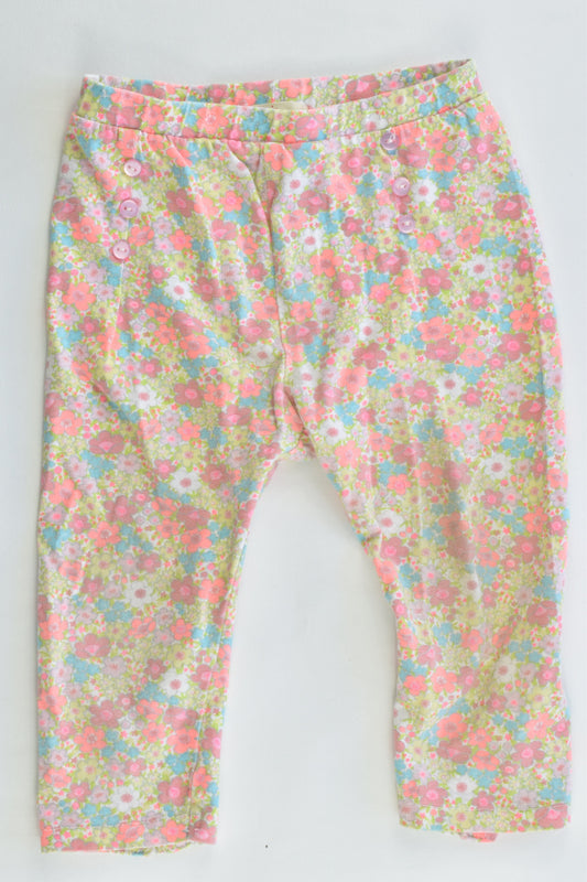Du Pareil Au Même (France) Size 0 (12 months, 74 cm) Liberty Print Leggins