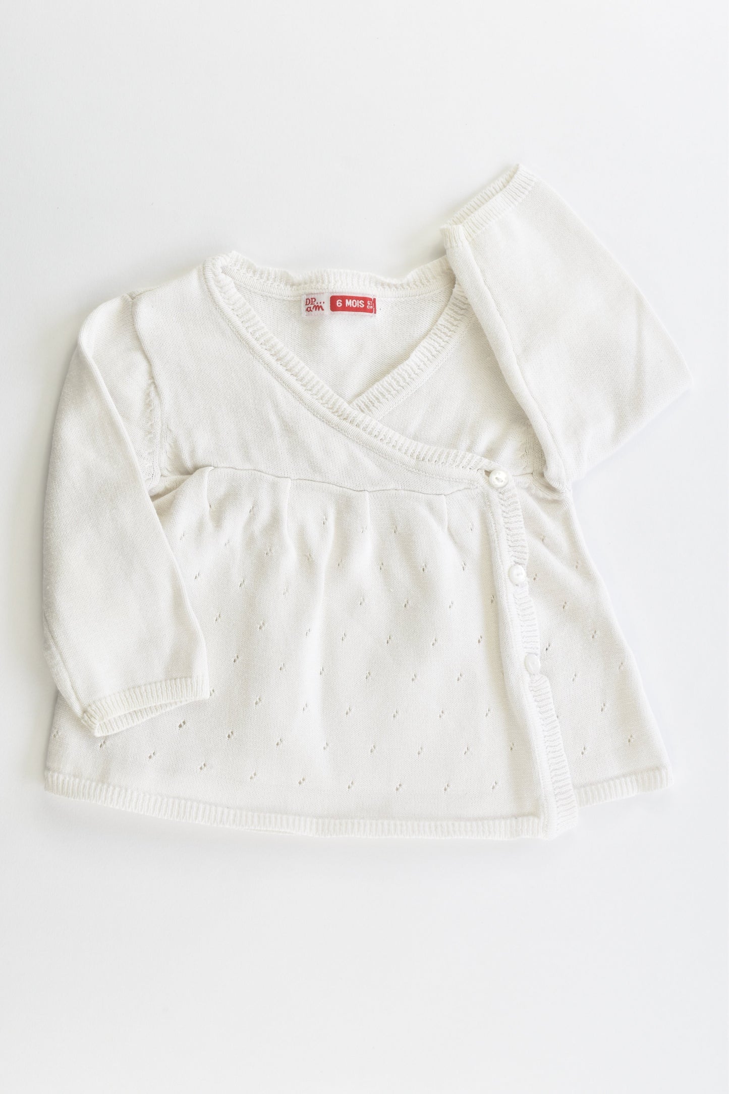 Du Pareil au Même (France) Size 00-0 (6 months, 67 cm) Knitted Cardigan