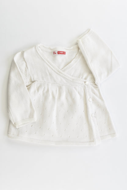 Du Pareil au Même (France) Size 00-0 (6 months, 67 cm) Knitted Cardigan