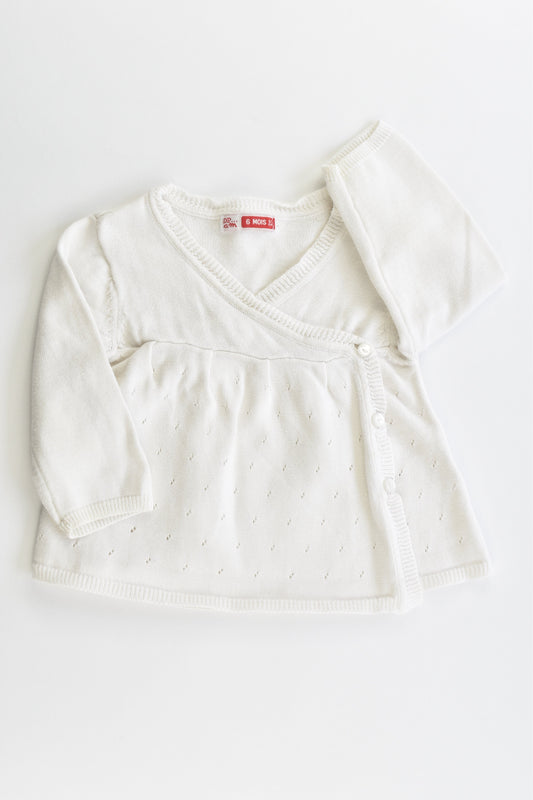 Du Pareil au Même (France) Size 00-0 (6 months, 67 cm) Knitted Cardigan