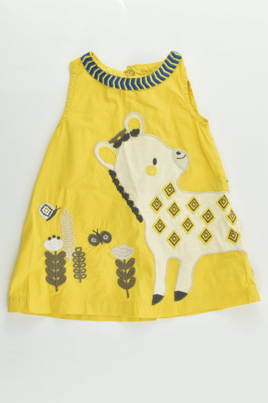 Du Pareil au Même (France) Size 000-00 (3 months, 59 cm) Llama Dress