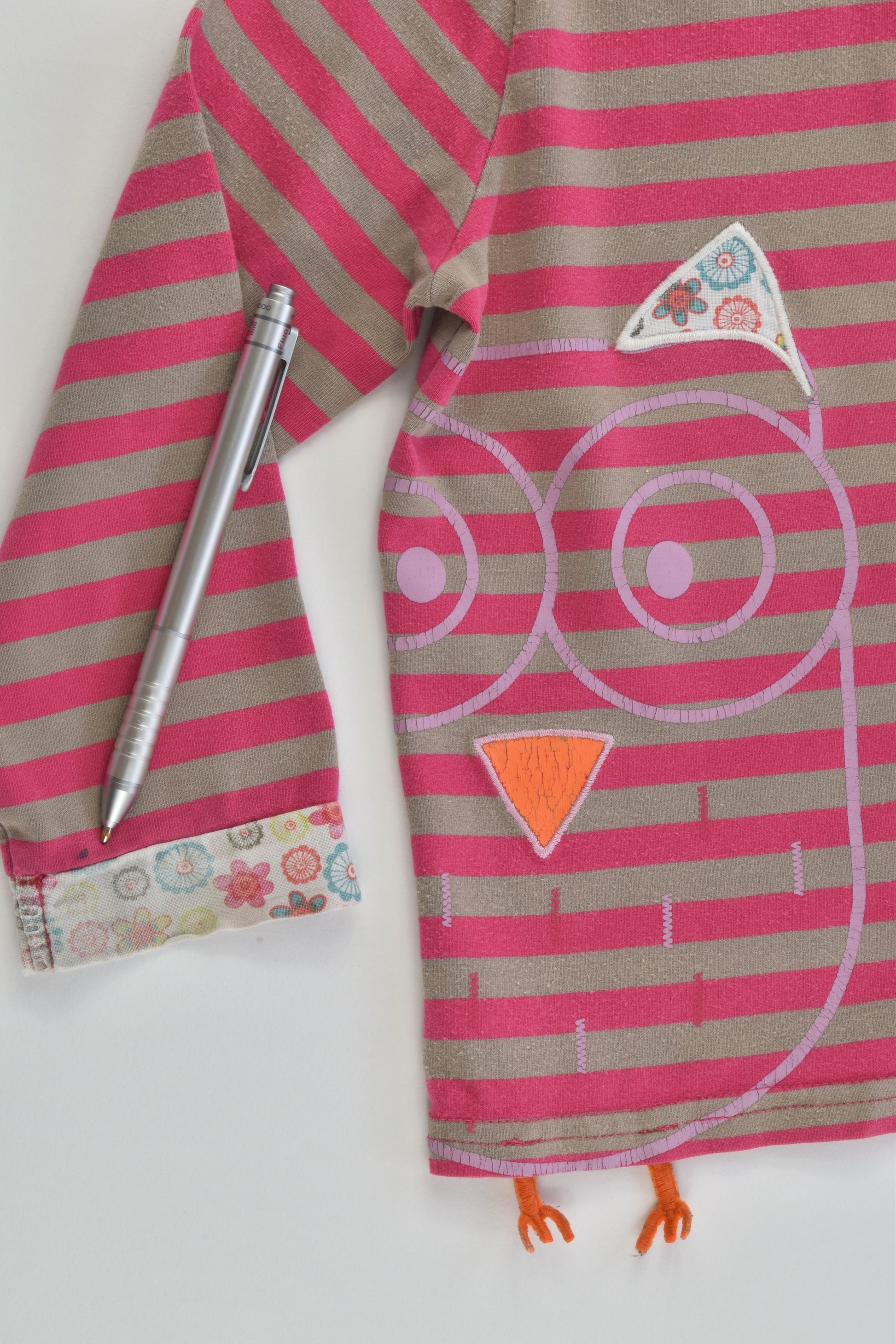 Du Pareil au Même (France) Size 1-2 (23 months) Owl Top