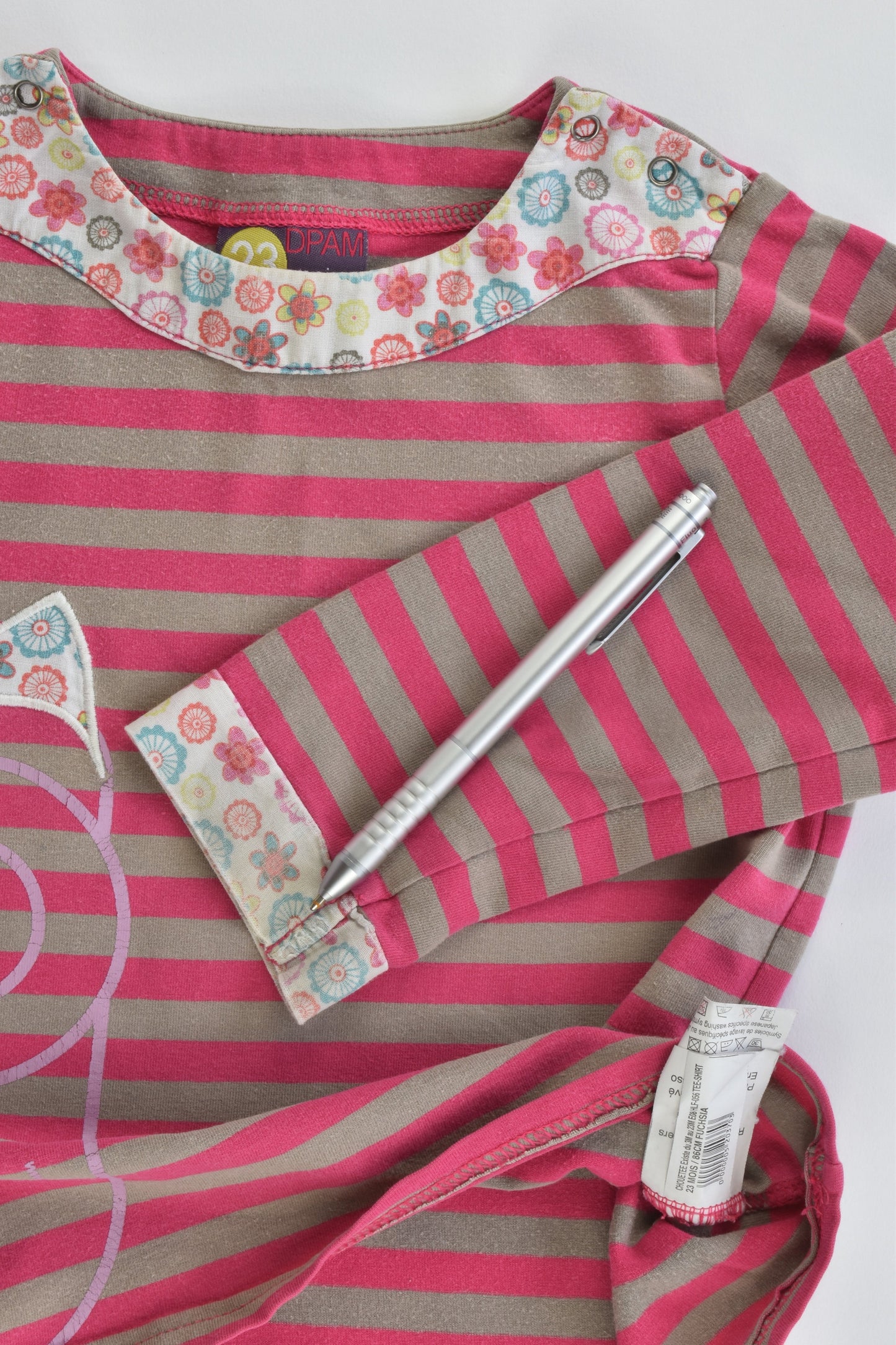 Du Pareil au Même (France) Size 1-2 (23 months) Owl Top