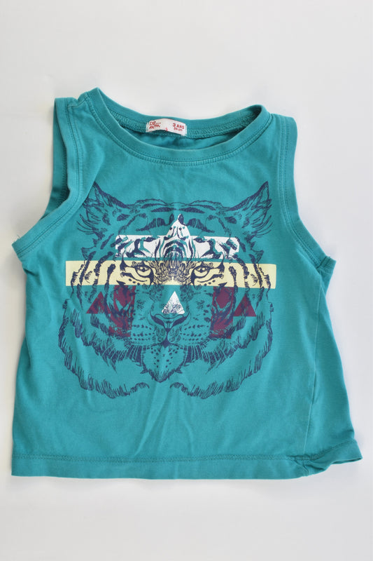 Du Pareil au Même (France) Size 1-2 Tiger Tank Top