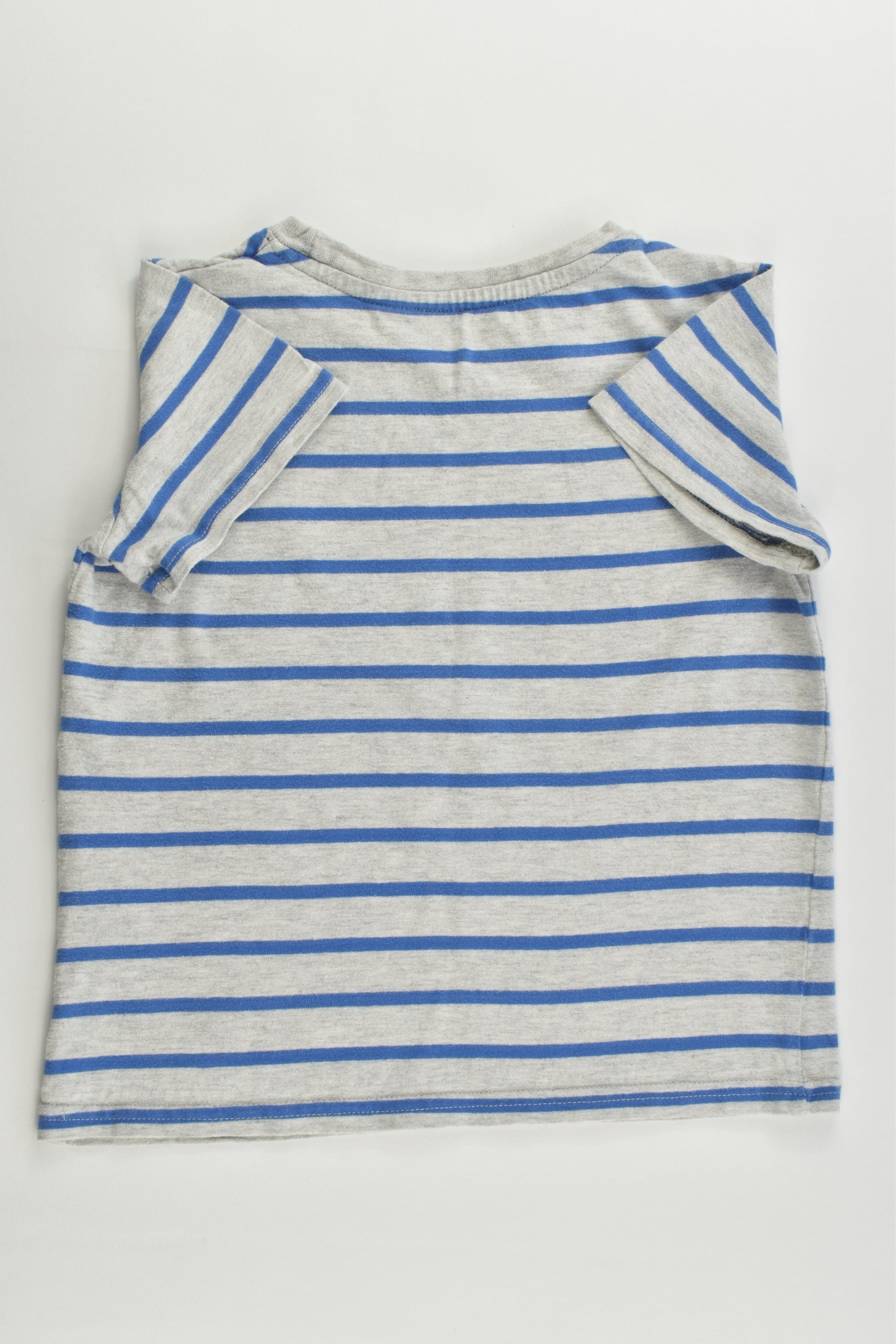 Du Pareil au Même (France) Size 4 (104 cm) Striped Crocodile T-shirt