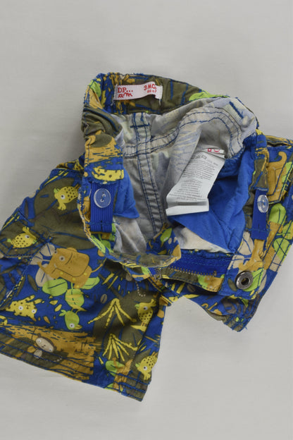 Du Pareil Au Même Size 000 (3 months, 60 cm) Animals Shorts