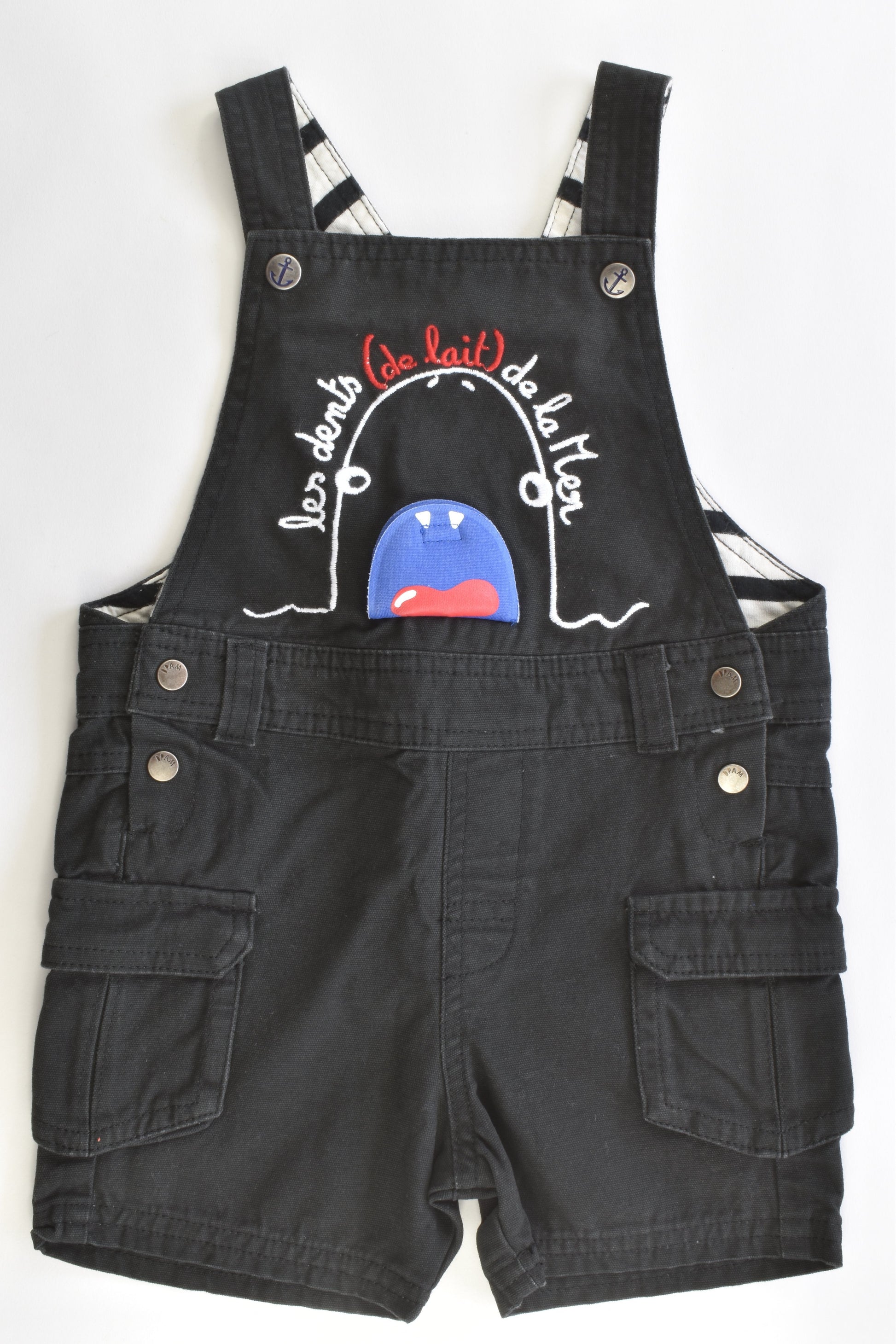 Du Pareil Au Même Size 1-2 (24 months, 86 cm) Short Overalls