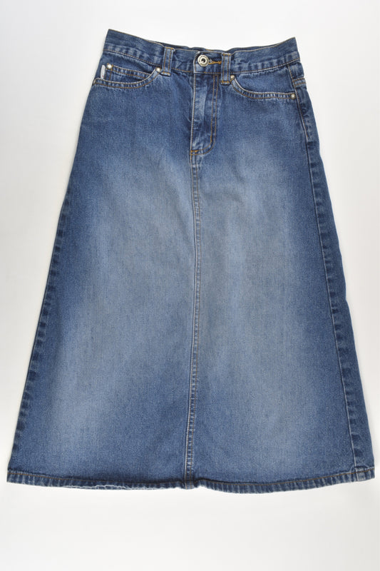Dubbster Size 8 (128 cm) Long Denim Skirt