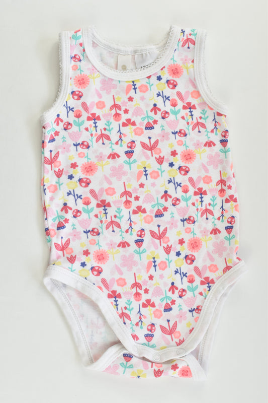Dymples Size 0 Floral Bodysuit