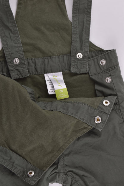 Dymples Size 00 (6 months) Lined Overalls