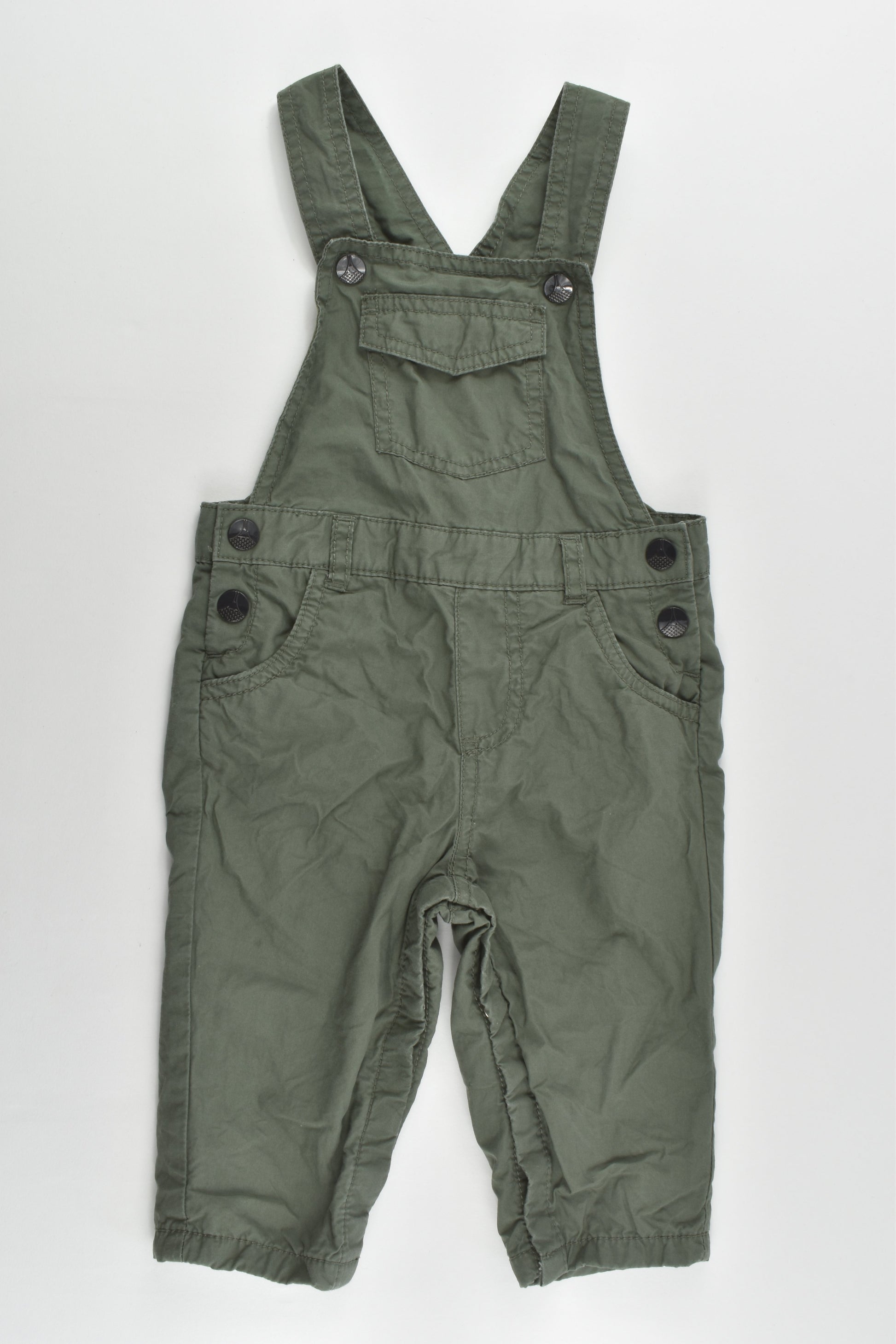 Dymples Size 00 (6 months) Lined Overalls