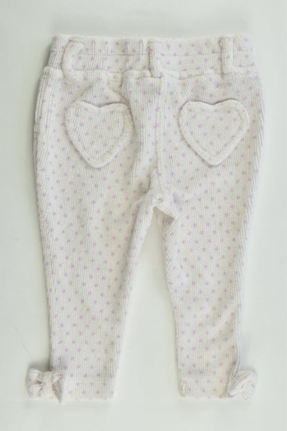 Dymples Size 00 (6 months) Ribbed Velour Pants