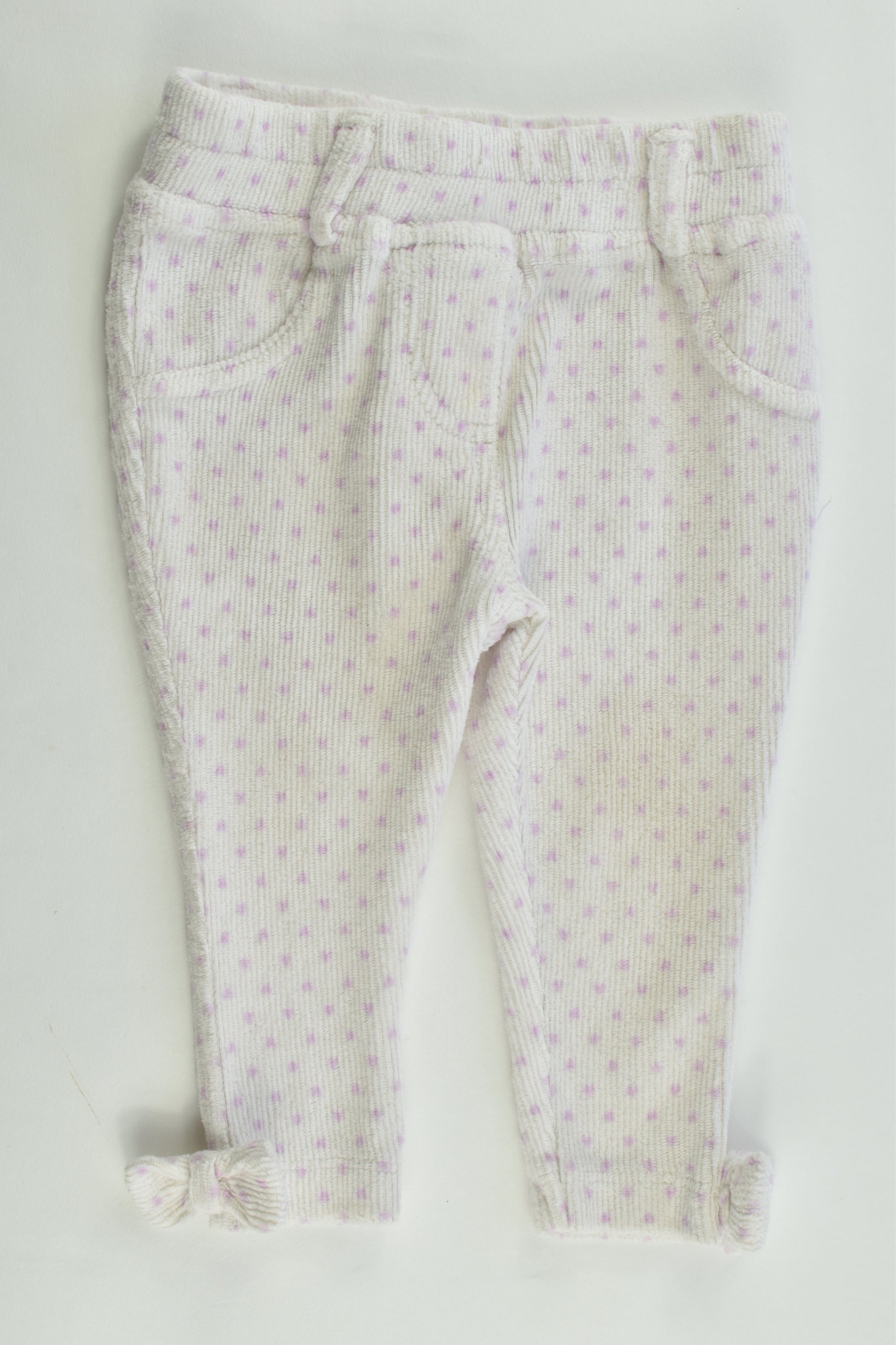 Dymples Size 00 (6 months) Ribbed Velour Pants