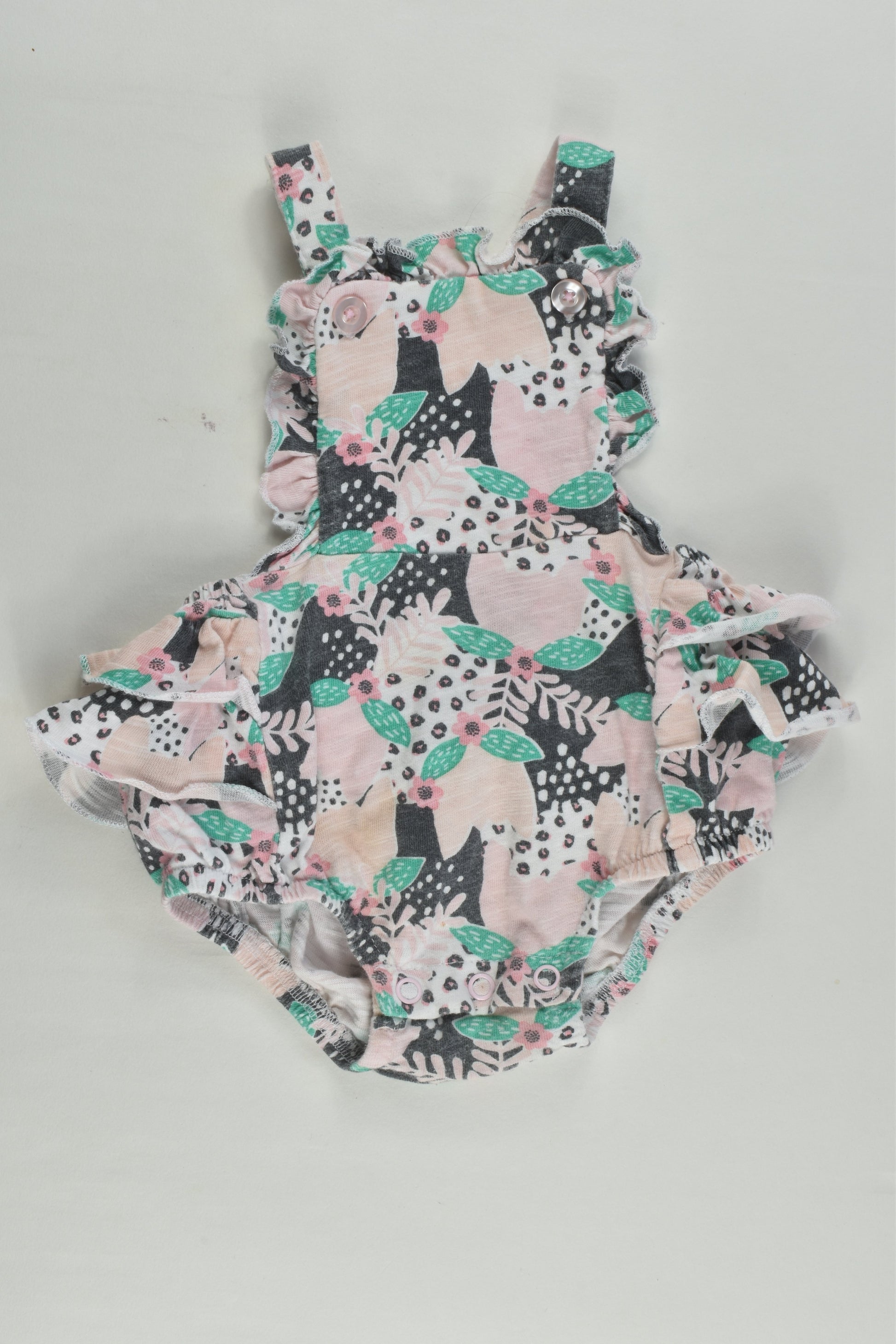 Dymples Size 00 Bubble Romper