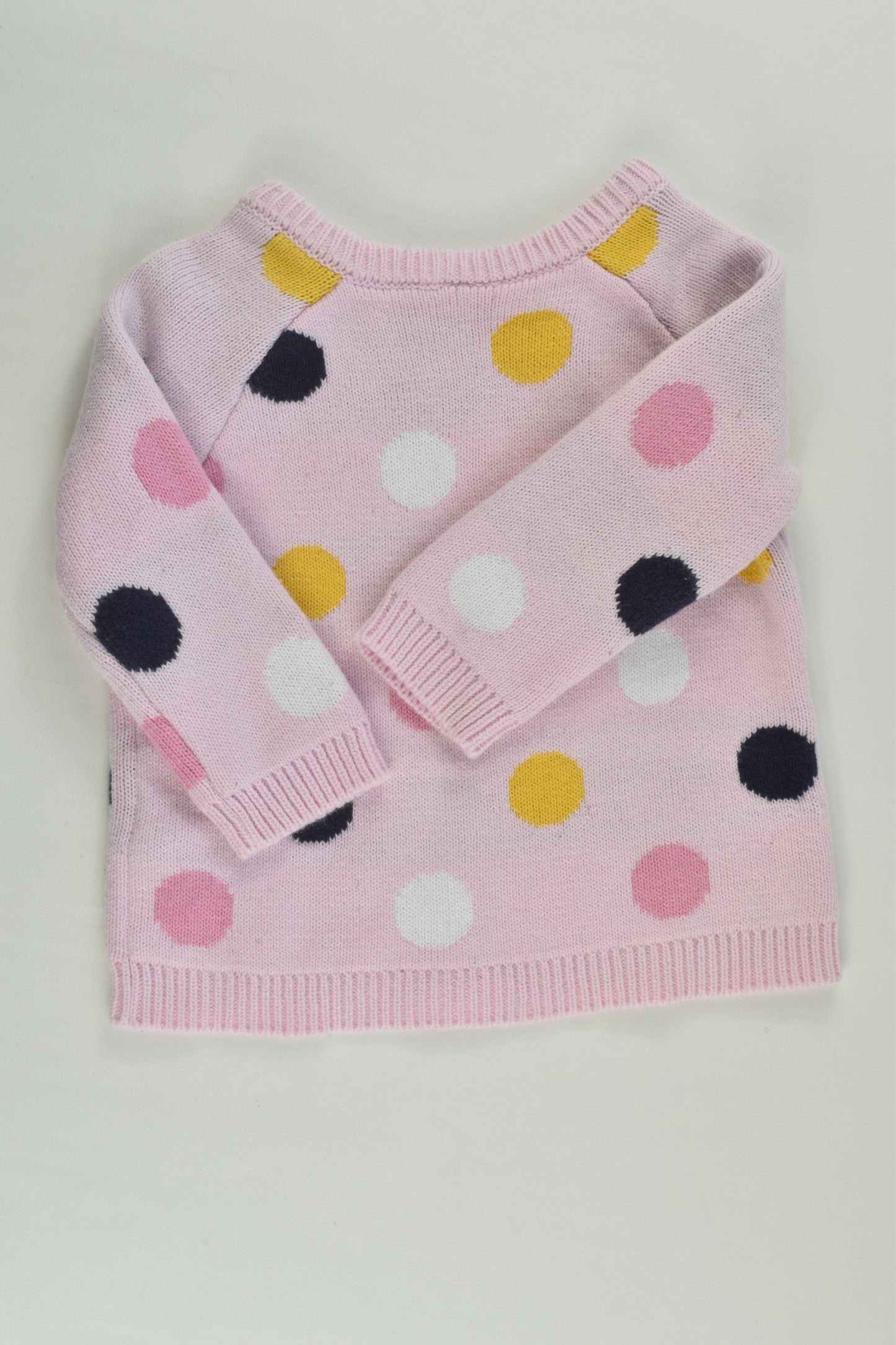 Dymples Size 00 Polka Dots Knitted Jumper