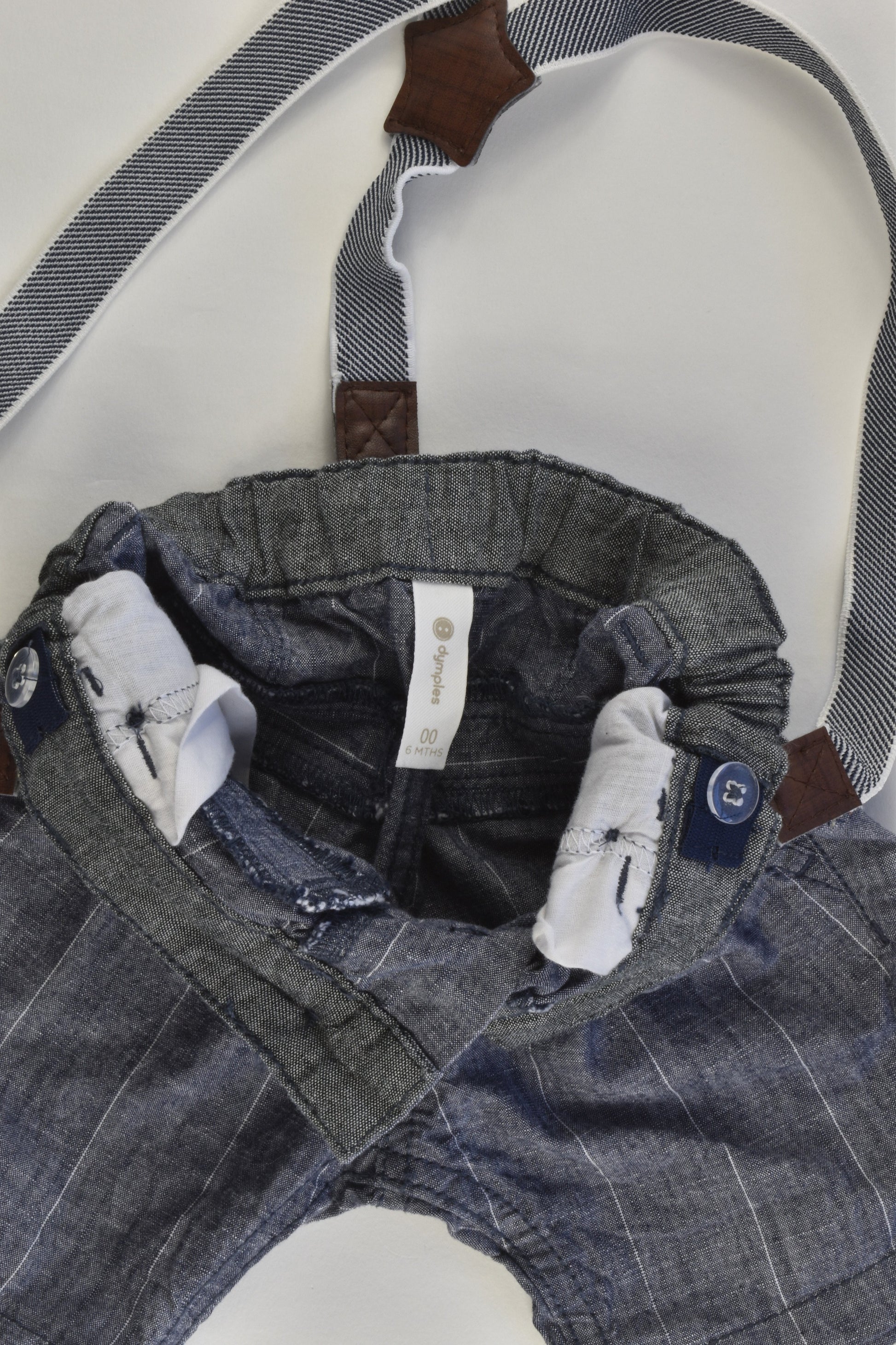 Dymples Size 00 Suspender Shorts