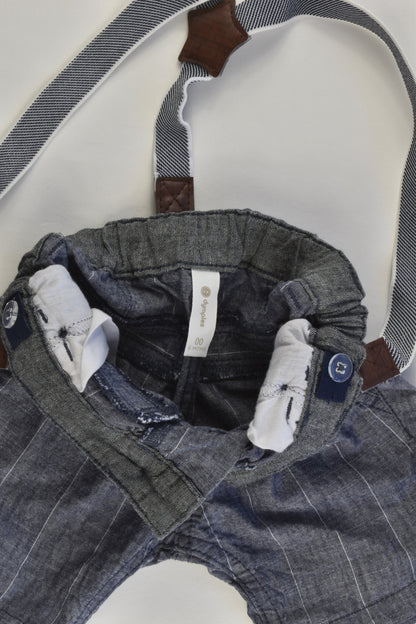 Dymples Size 00 Suspender Shorts