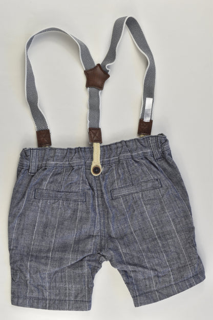 Dymples Size 00 Suspender Shorts