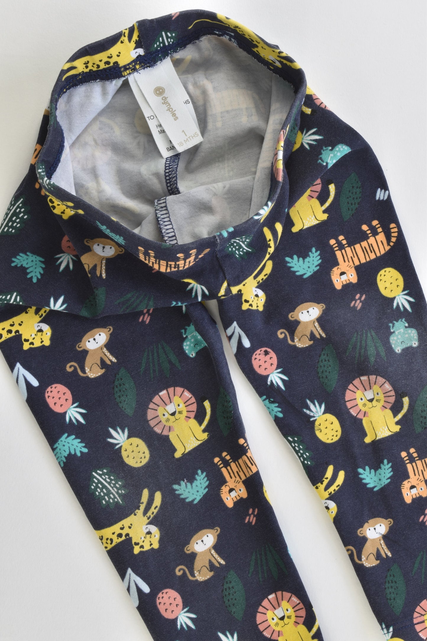 Dymples Size 1 Animals T-shirt and Leggings
