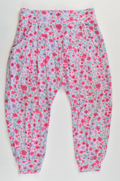 Dymples Size 1 Floral Lightweight Baggy Pants
