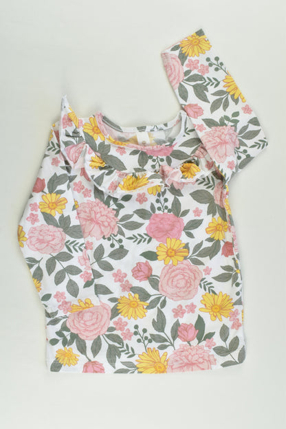 Dymples Size 1 Floral Top