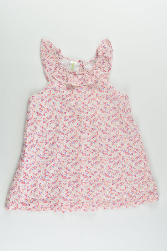 Dymples Size 1 Lined Floral Dress