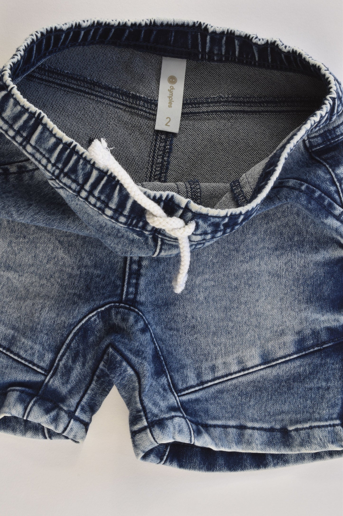 Dymples Size 2 Very Stretchy Denim-like Shorts