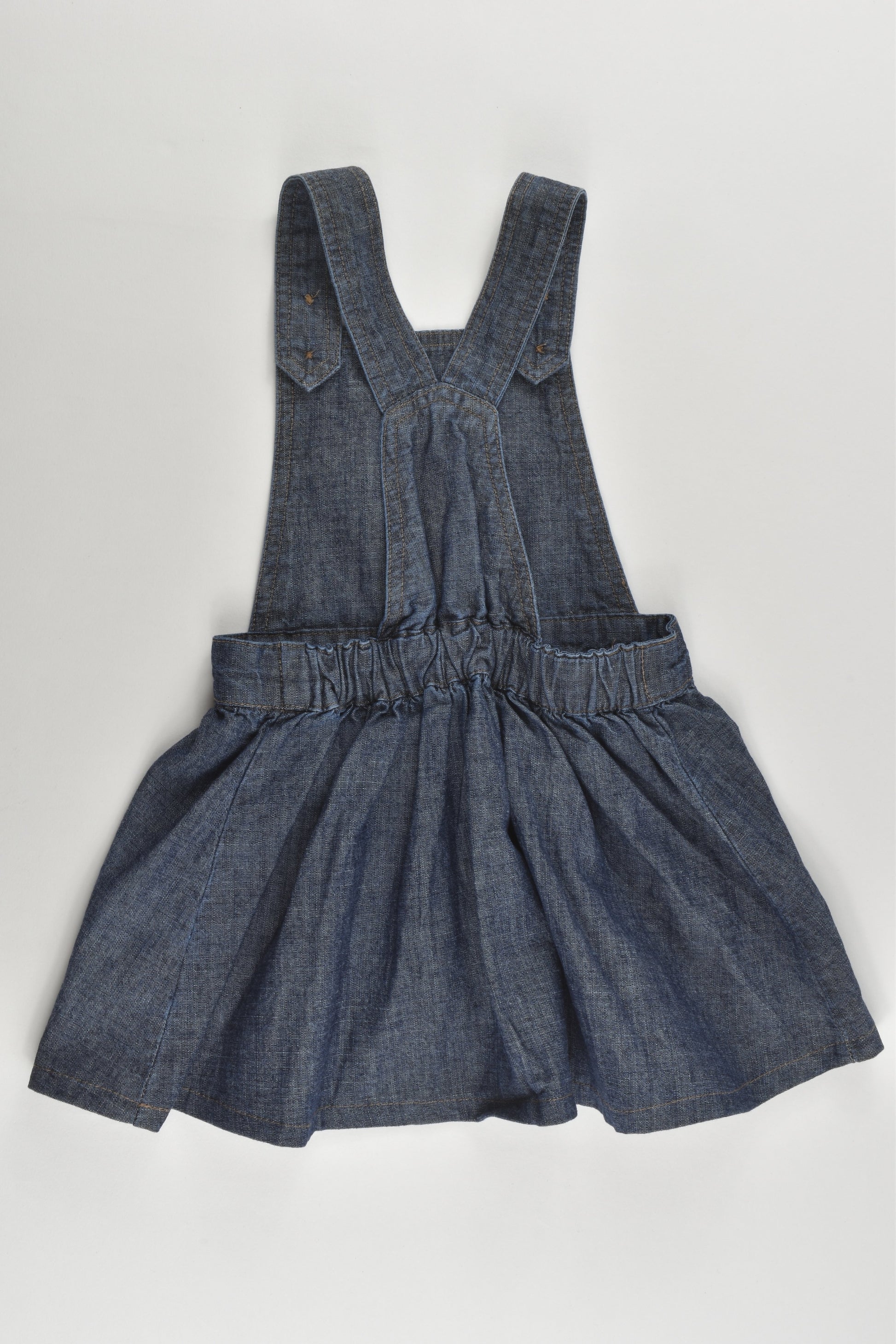 Early Days Size 00-0 Lightweight Forest Animals Denim Dress