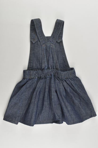 Early Days Size 00-0 Lightweight Forest Animals Denim Dress