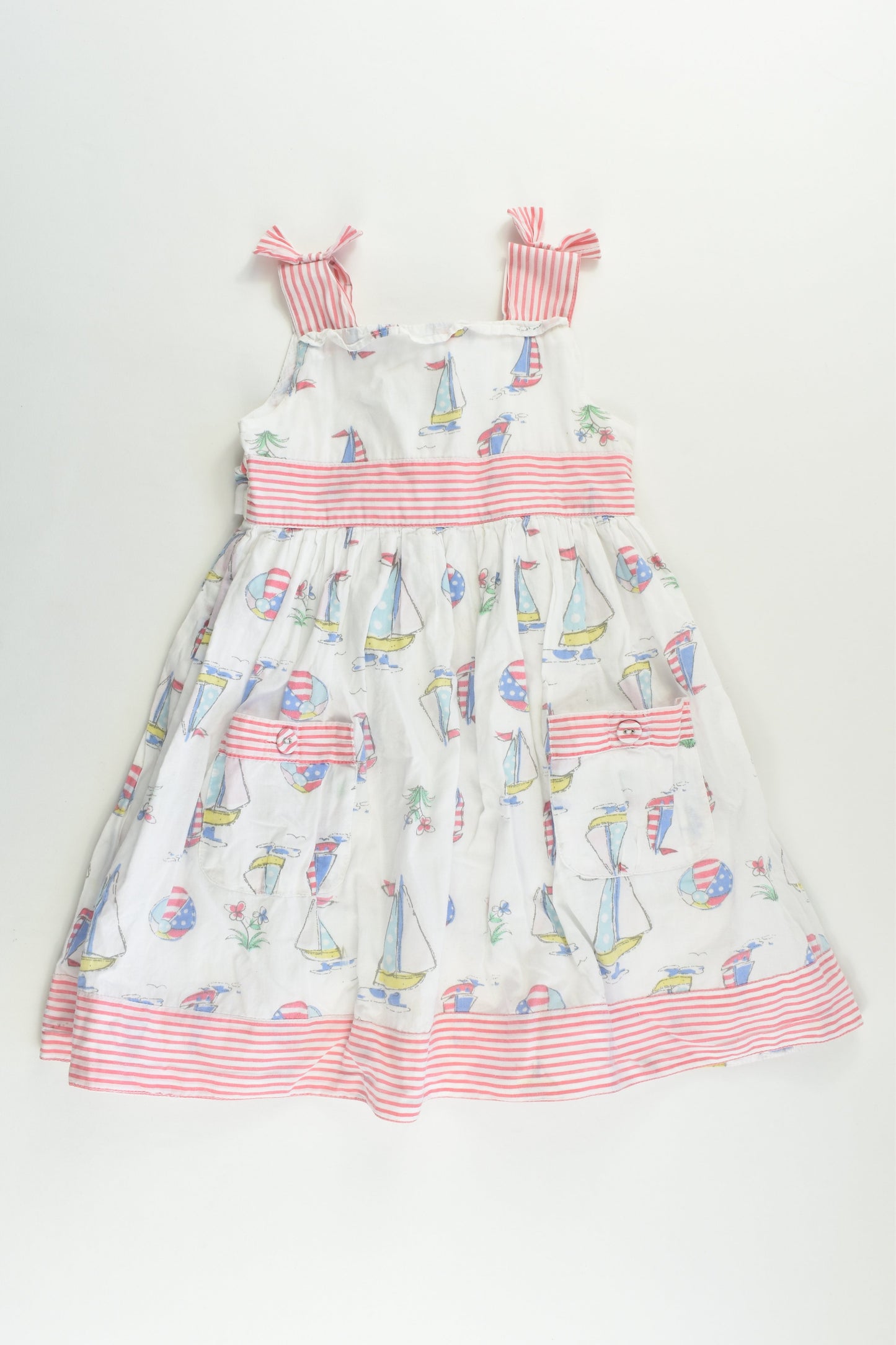 Early Days Size 1-2 (18-24 months, 86 cm) Nautical Dress