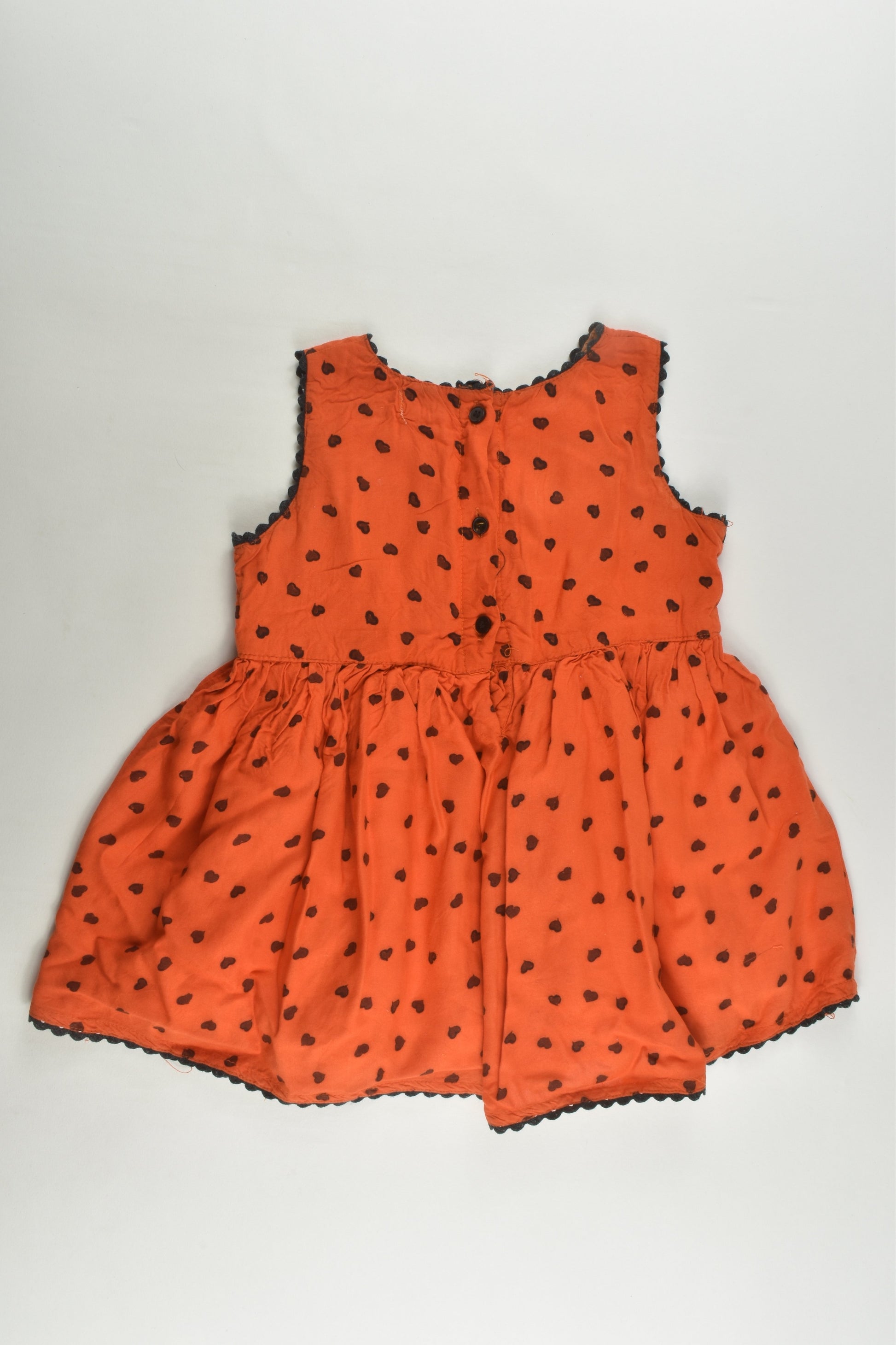 Early Days Size 2-3 (24/36 months) Lined Love Hearts Dress