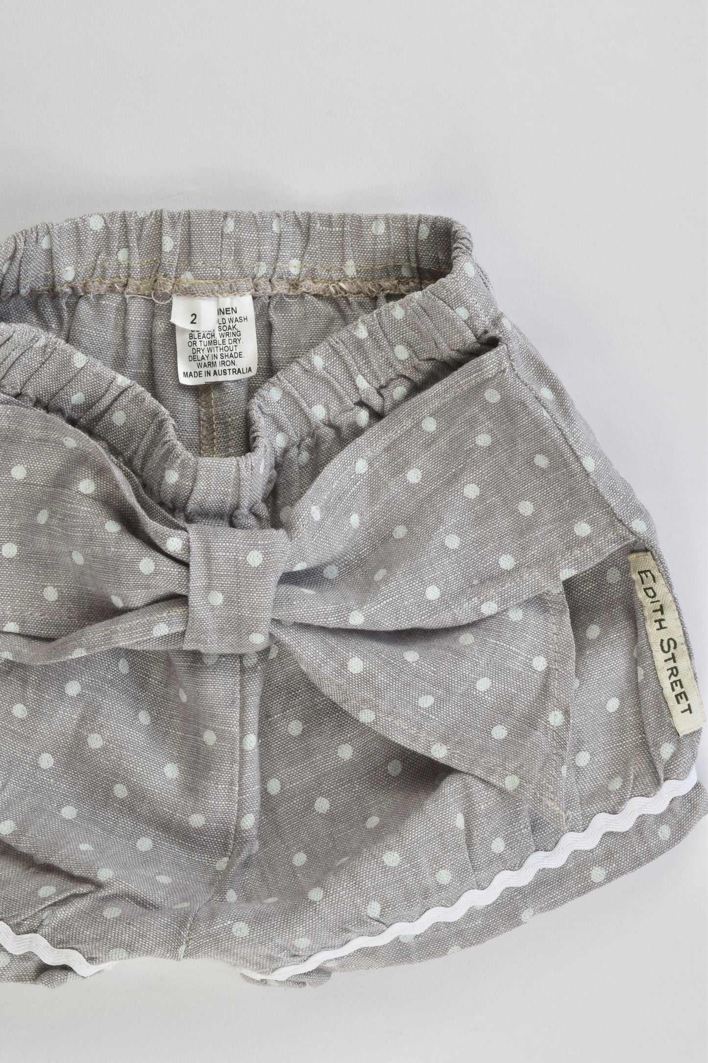 Edith Street (Australia) Size 2 Linen Shorts