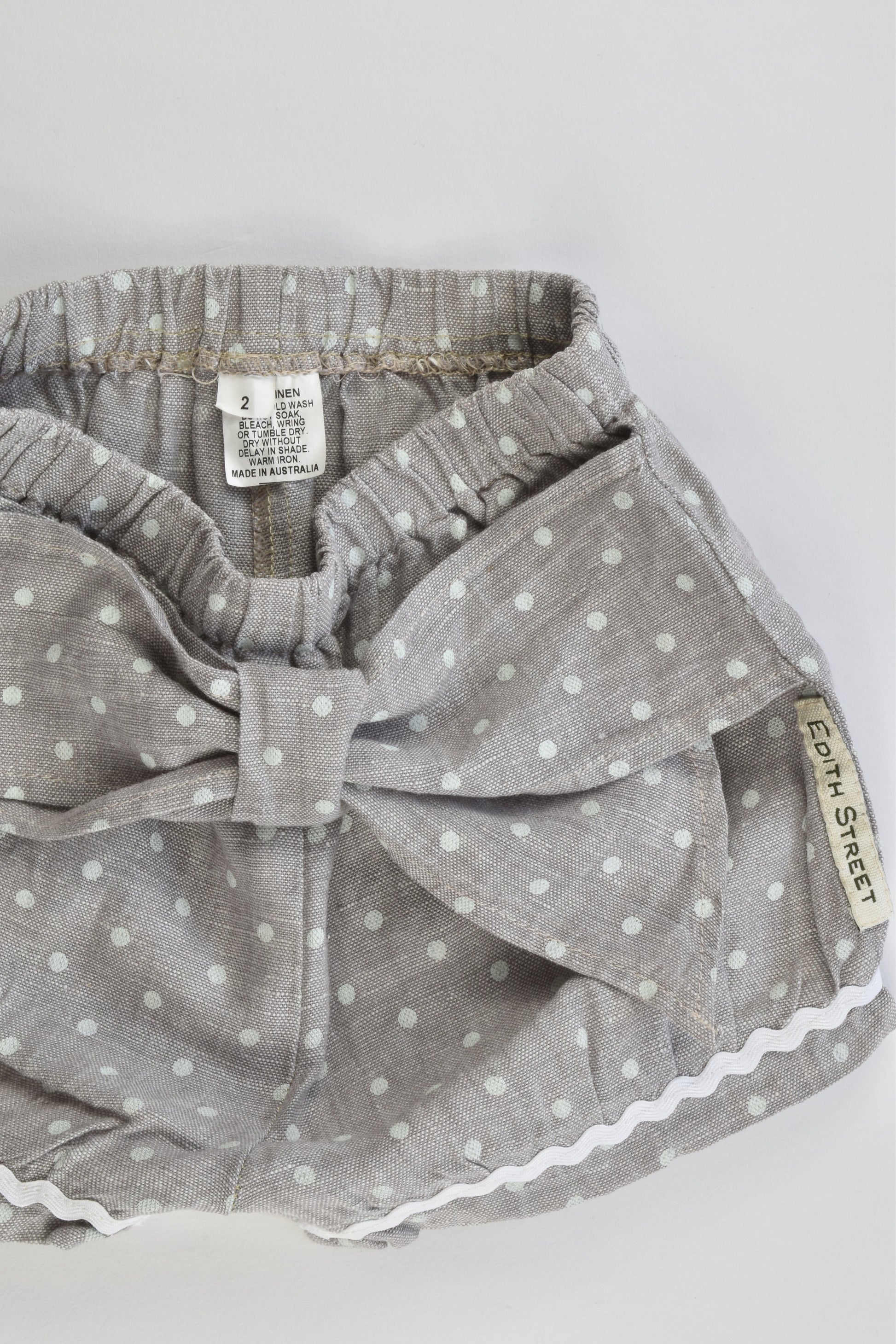 Edith Street (Australia) Size 2 Linen Shorts