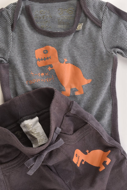 Eeni Meeni Miini Moh Size 00 (3-6 months) Dinosaur Set