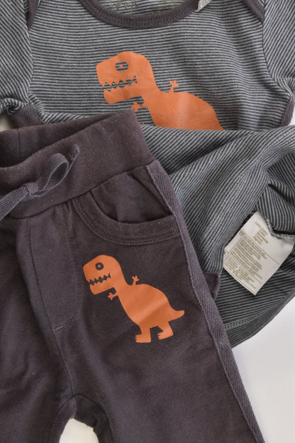 Eeni Meeni Miini Moh Size 00 (3-6 months) Dinosaur Set