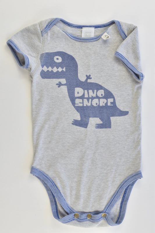 Eeni Meeni Miini Moh Size 1 Dino Snore Bodysuit