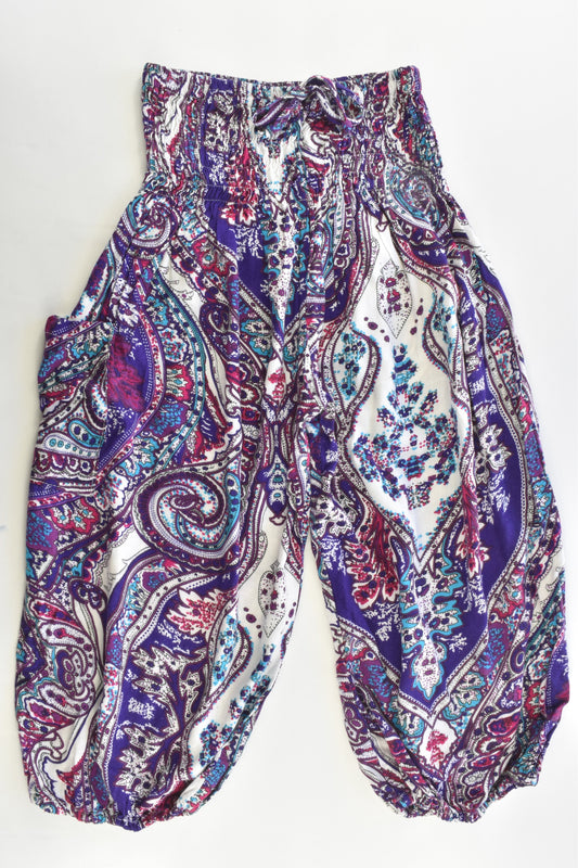 El Shadai Collection Size approx 6-10 Lightweight Baggy Bali Pants