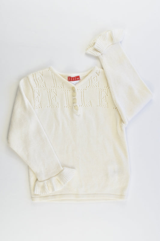 Elle Size 1-2 (18 months) Knitted Jumper