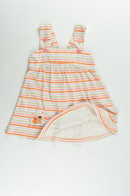 Elle Size 2-3 (100 cm) 'Le Trio Du Luco' Striped Dress