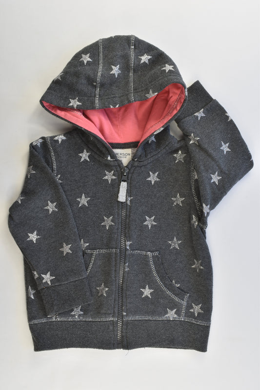 Emerson Junior Size 2 Stars Hooded Jumper